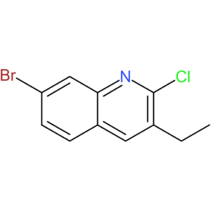 7-Bromo-2-chloro-3-ethylquinoline