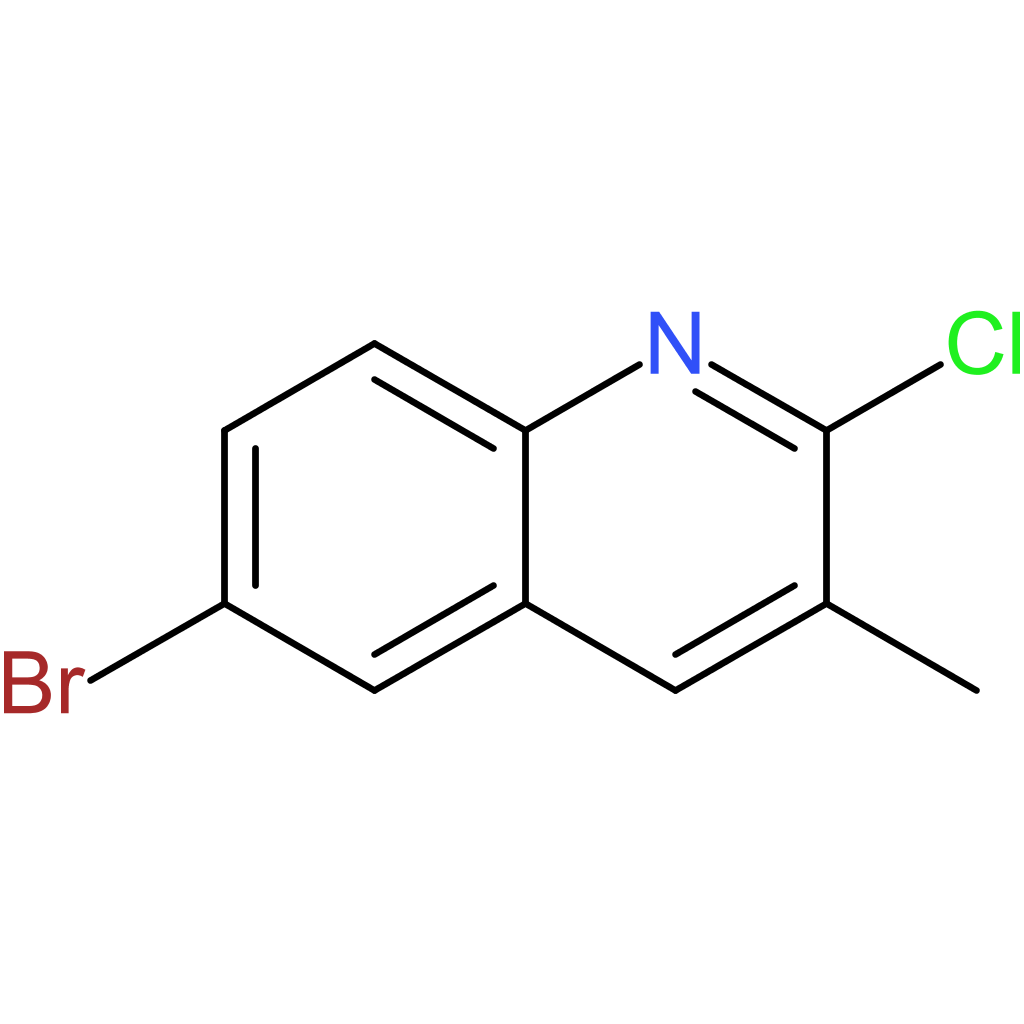 6-Bromo-2-chloro-3-methylquinoline