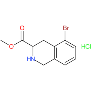 5-Bromo-1,2,3,4-tetrahydroisoquinoline-3-carboxylic acid methyl ester hydrochloride