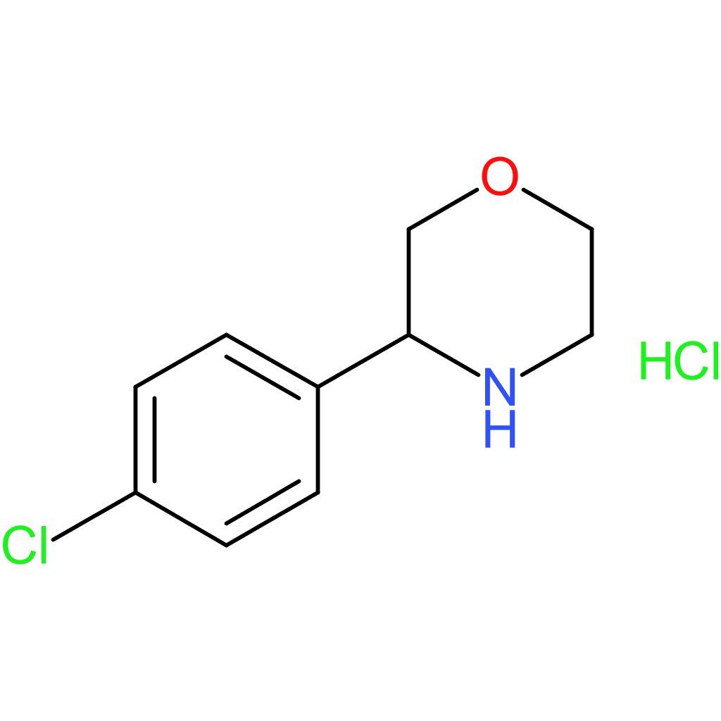 3-(4-chlorophenyl)morpholine hydrochloride AldrichCPR