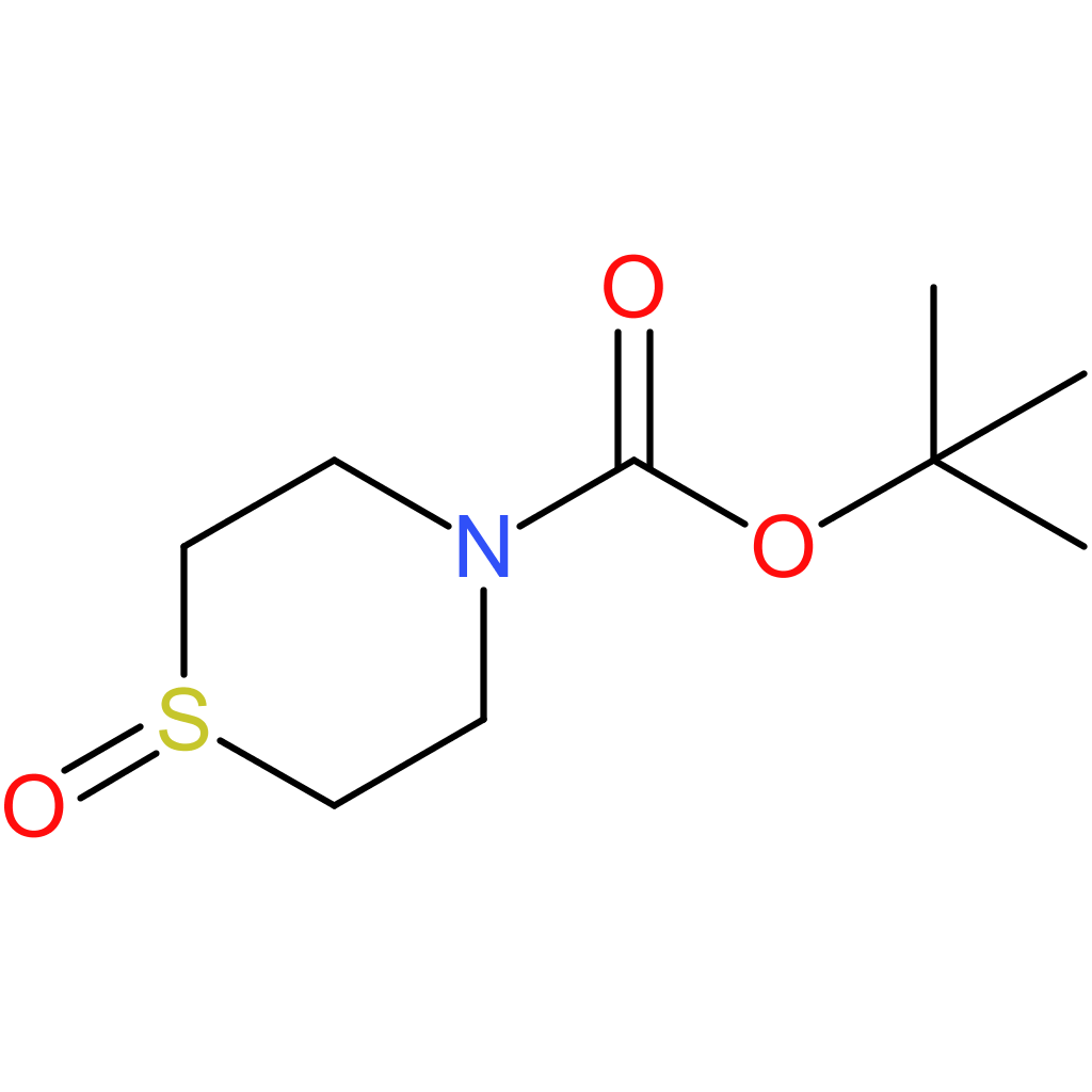 tert-butyl thiomorpholine-4-carboxylate 1-oxide