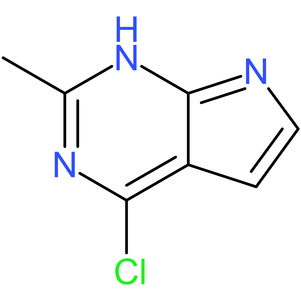 4-Chloro-2-methyl-7H-pyrrolo[2,3-d]pyrimidine