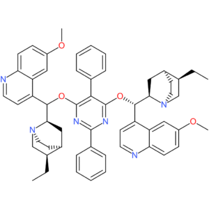 Cinchonan,9,9”-[(2,5-diphenyl-4,6-pyrimidinediyl)bis(oxy)]bis[10,11-dihydro-6′-methoxy-,(9S,9”S)-