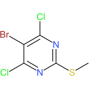 5-bromo-4,6-dichloro-2-methylsulfanyl-pyrimidine