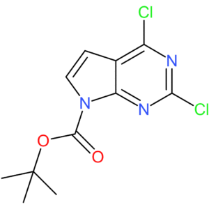 2,4-Dichloro-7H-Pyrrolo[2,3-d]pyrimidine-7-carboxylic acid 1,1-dimethylethyl ester