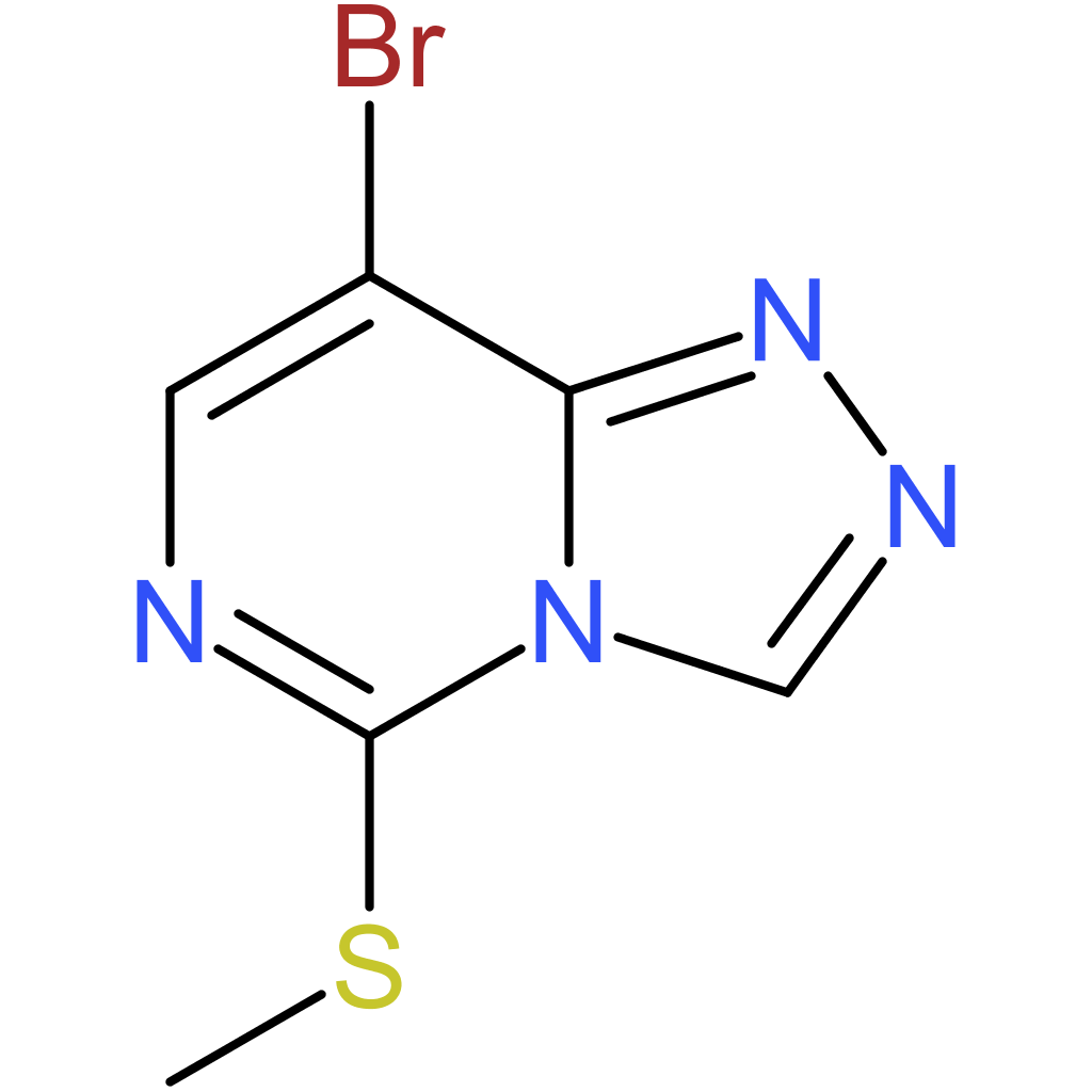 8-Bromo-5-(methylthio)[1,2,4]triazolo[4,3-c]pyrimidine