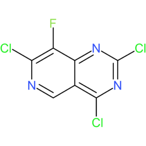 2,4,7-Trichloro-8-fluoropyrido[4,3-d]pyrimidine