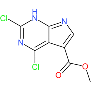 Methyl 2,4-dichloro-7H-pyrrolo[2,3-d]pyrimidine-5-carboxylate