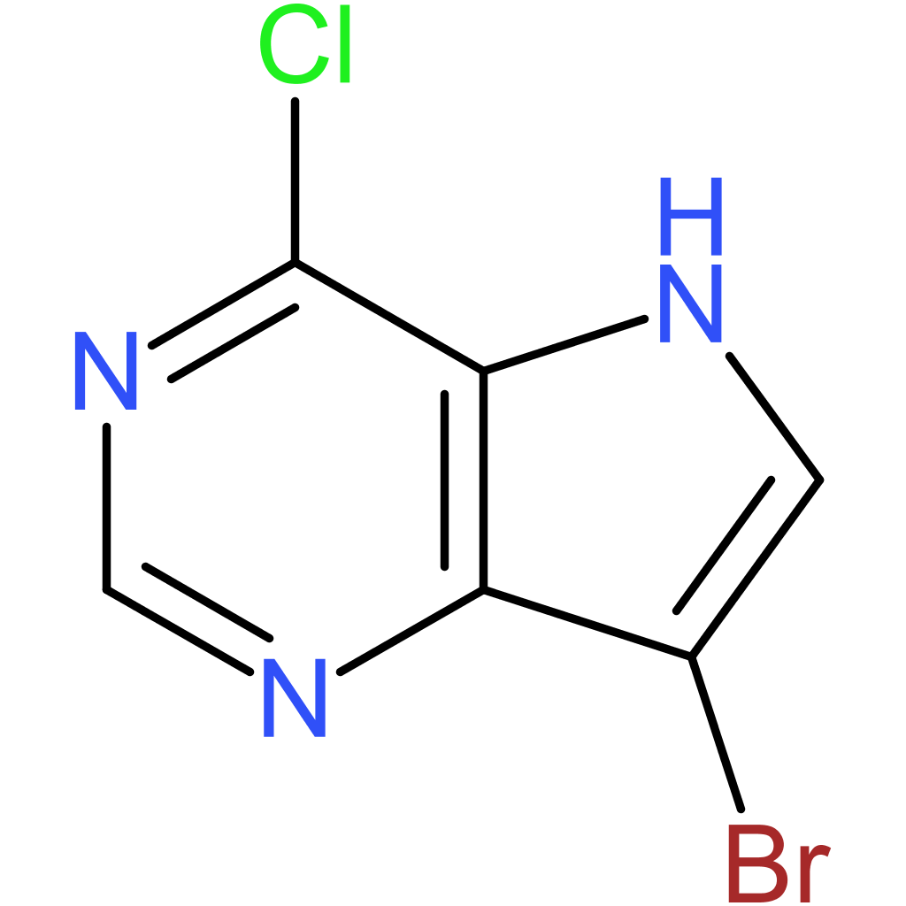 7-Bromo-4-chloro-5H-pyrrolo[3,2-d]pyrimidine