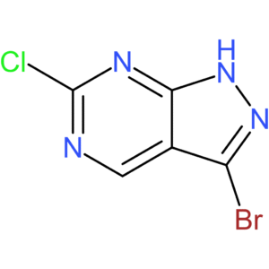 3-Bromo-6-chloro-1H-pyrazolo[3,4-d]pyrimidine