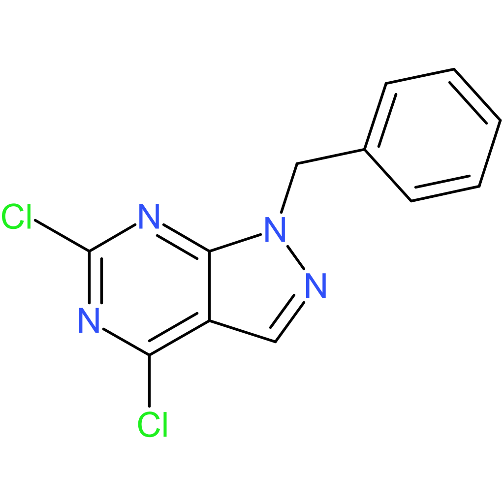 1-Benzyl-4,6-dichloro-1H-pyrazolo[3,4-d]pyrimidine