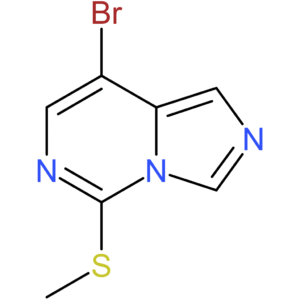 8-bromo-5-(methylsulfanyl)imidazo[1,5-c]pyrimidine