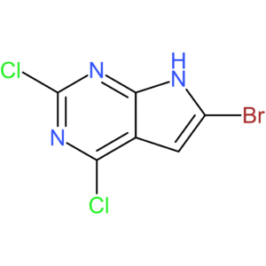 6-Bromo-2,4-dichloro-3H-pyrrolo[2,3-d]pyrimidine