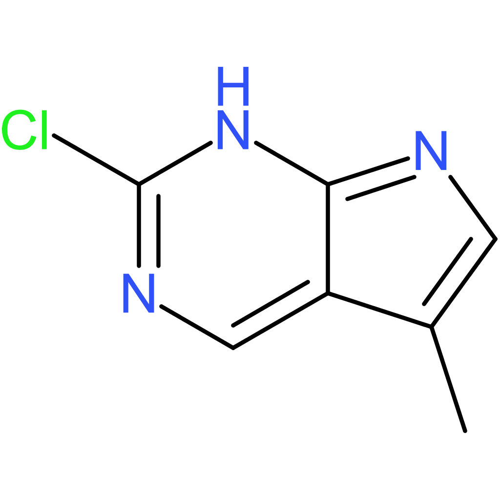 2-Chloro-5-methyl-7H-pyrrolo[2,3-d]pyrimidine