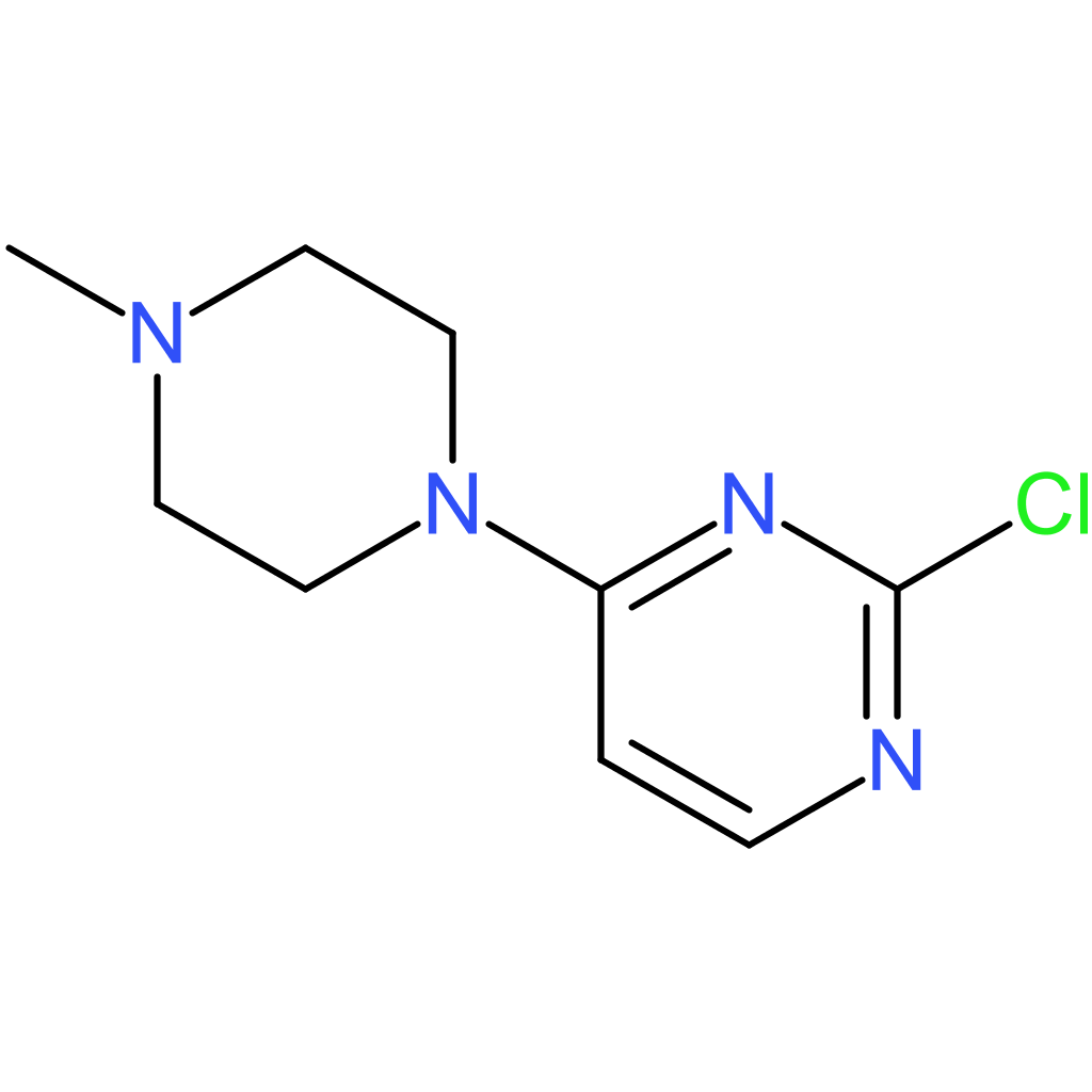 Pyrimidine,2-chloro-4-(4-methyl-1-piperazinyl)-
