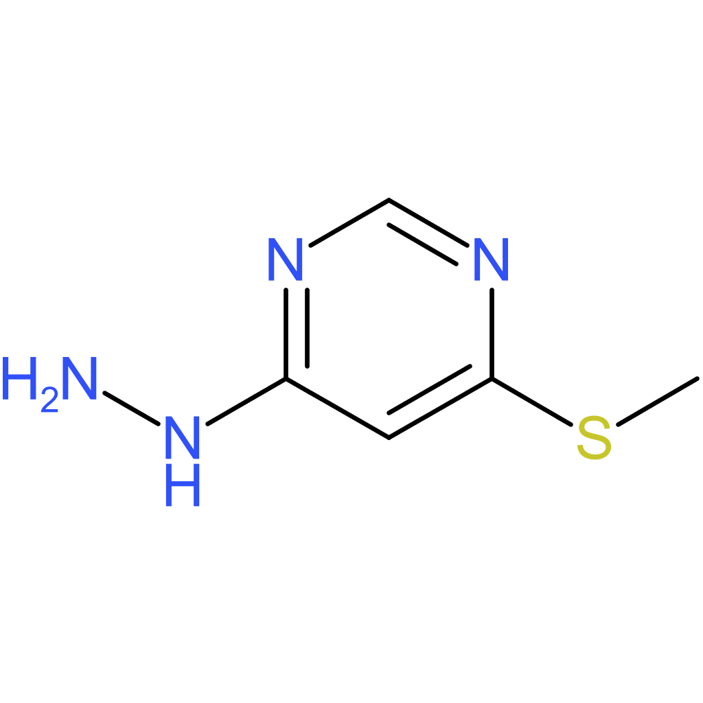 4-Hydrazinyl-6-(methylthio)pyrimidine