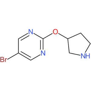 5-Bromo-2-(pyrrolidin-3-yloxy)pyrimidine