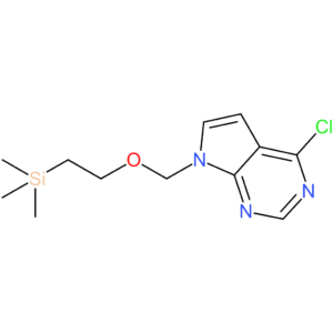 4-Chloro-7-((2-(trimethylsilyl)ethoxy)methyl)-7H-pyrrolo[2,3-d]pyrimidine