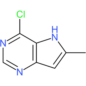4-CHLORO-6-METHYL-5H-PYRROLO[3,2-D]PYRIMIDINE