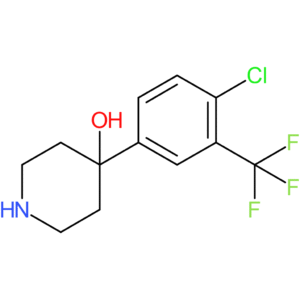4-(4-Chloro-3-(trifluoromethyl)phenyl)piperidin-4-ol