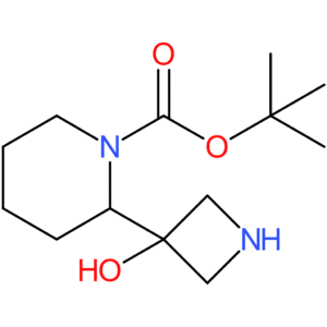 2-(3-Hydroxyazetidin-3-yl)piperidine-1-carboxylic acid tert-butyl ester