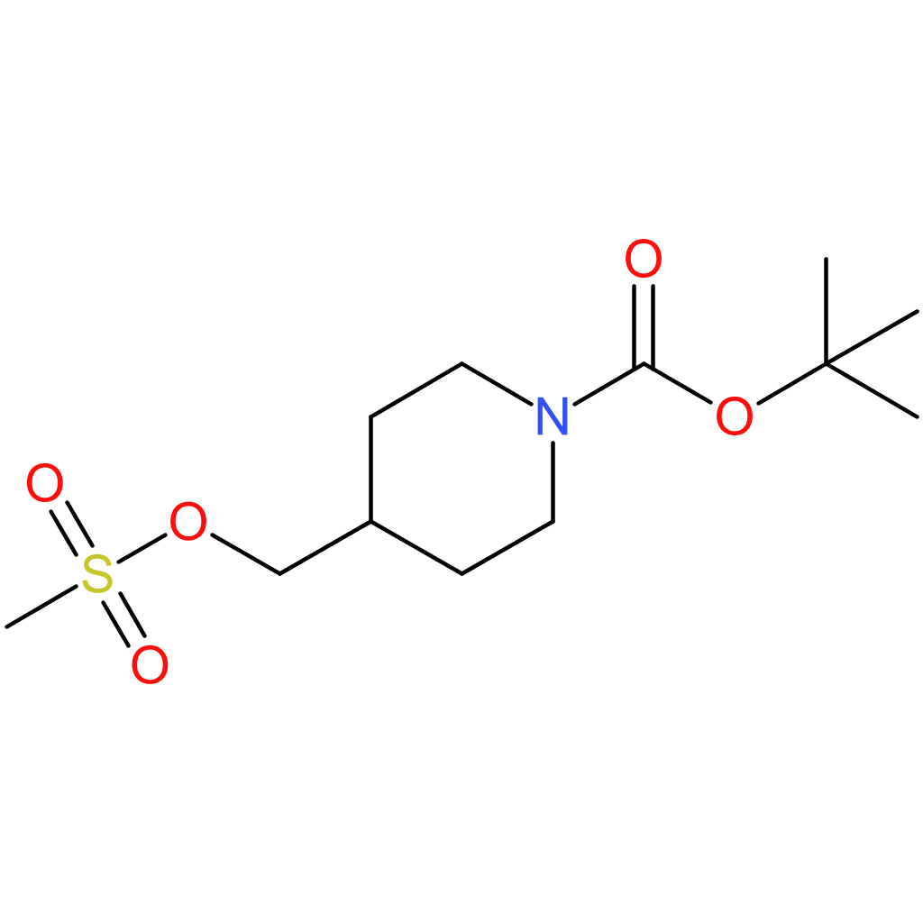 tert-Butyl 4-(((methylsulfonyl)oxy)methyl)piperidine-1-carboxylate