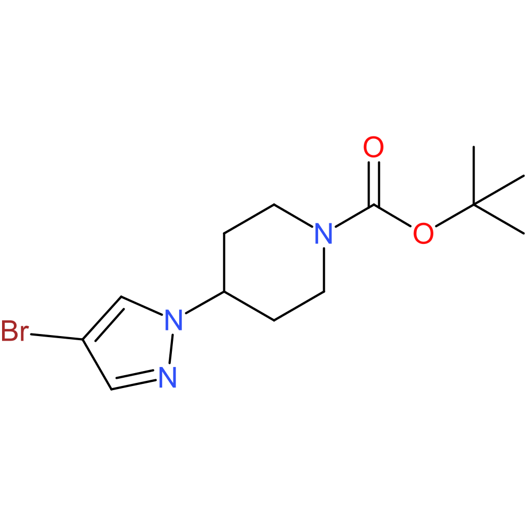 tert-Butyl 4-(4-bromo-1H-pyrazol-1-yl)piperidine-1-carboxylate