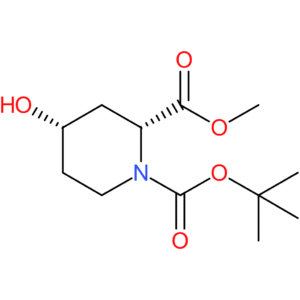 (2R,4S)-1-tert-Butyl 2-methyl 4-hydroxypiperidine-1,2-dicarboxylate
