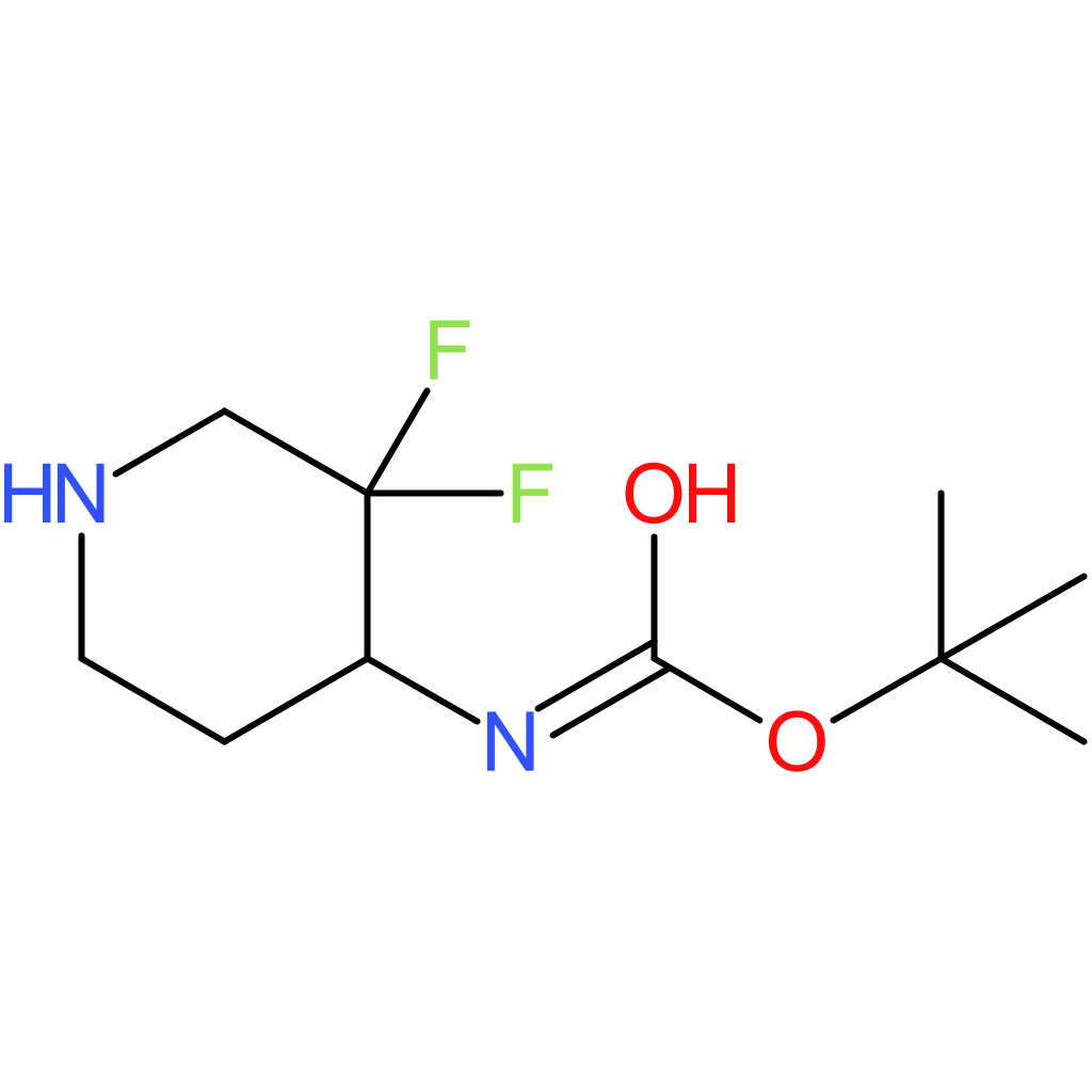 4-(Boc-amino)-3,3-difluoropiperidine