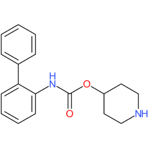 piperidin-4-yl biphenyl-2-ylcarbamate