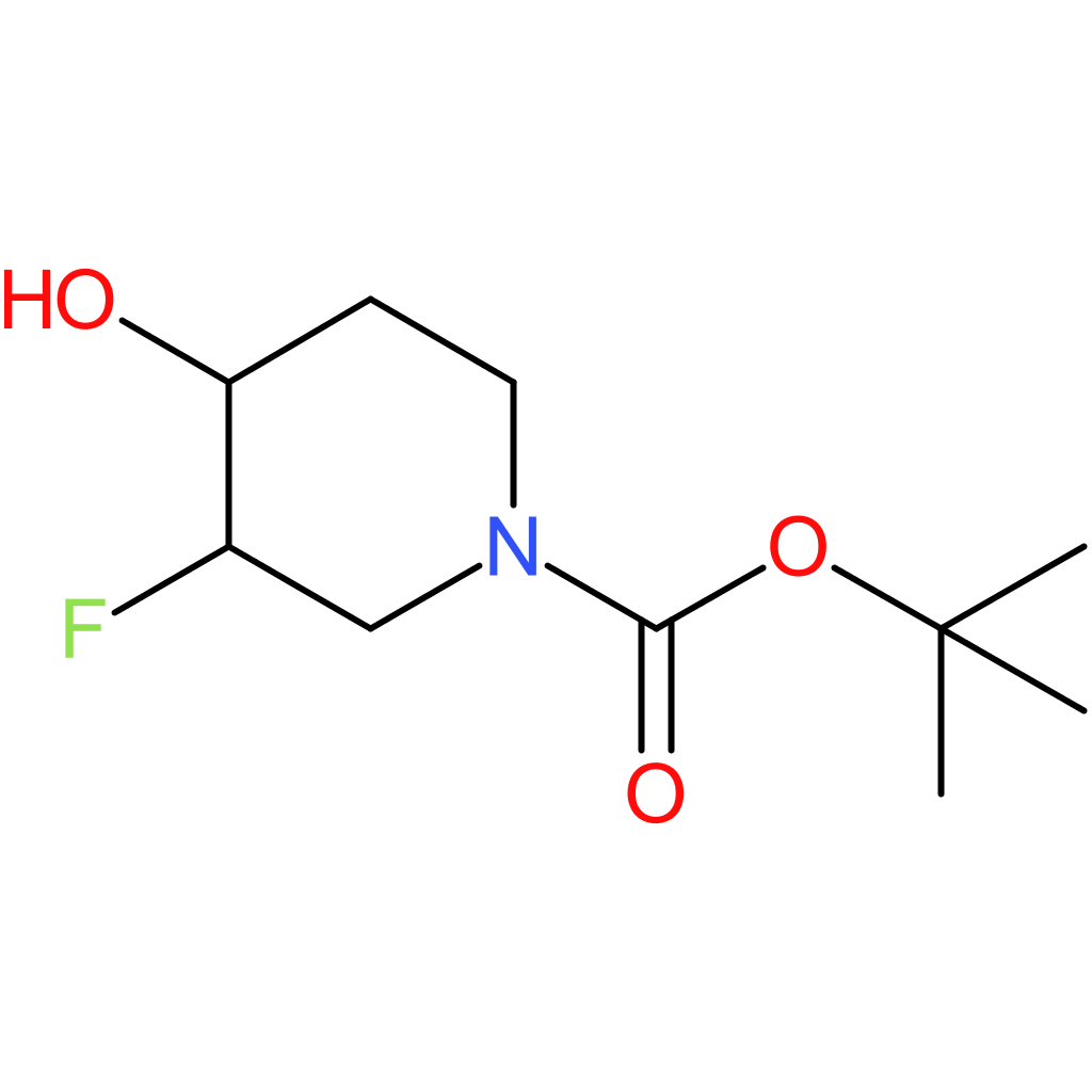 3-FLUORO-4-HYDROXY-PIPERIDINE-1-CARBOXYLIC ACID TERT-BUTYL ESTER, Cis-Trans Mixture