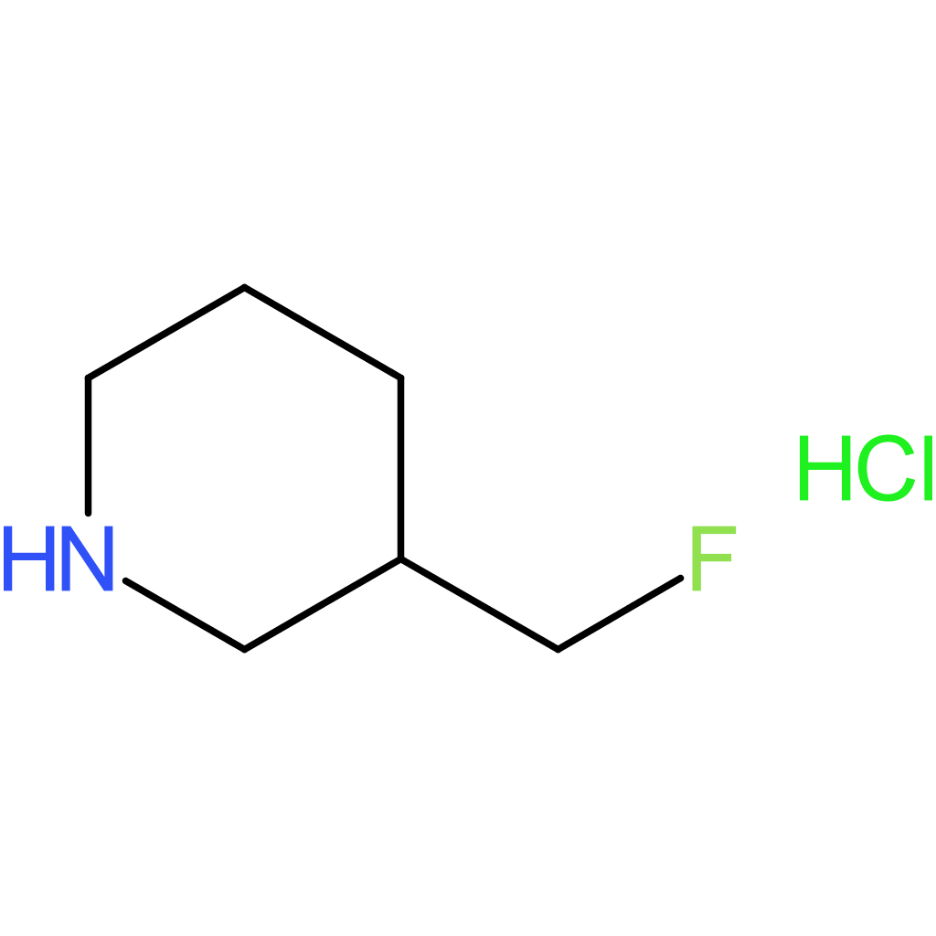 3-fluoromethylpiperidine HCl salt