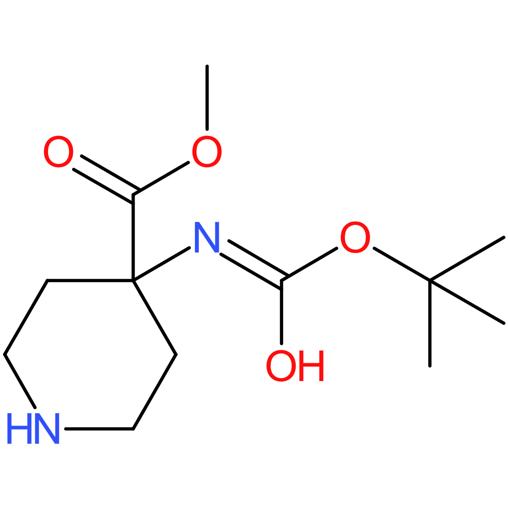 Methyl 4-(Boc-amino)piperidine-4-carboxylate