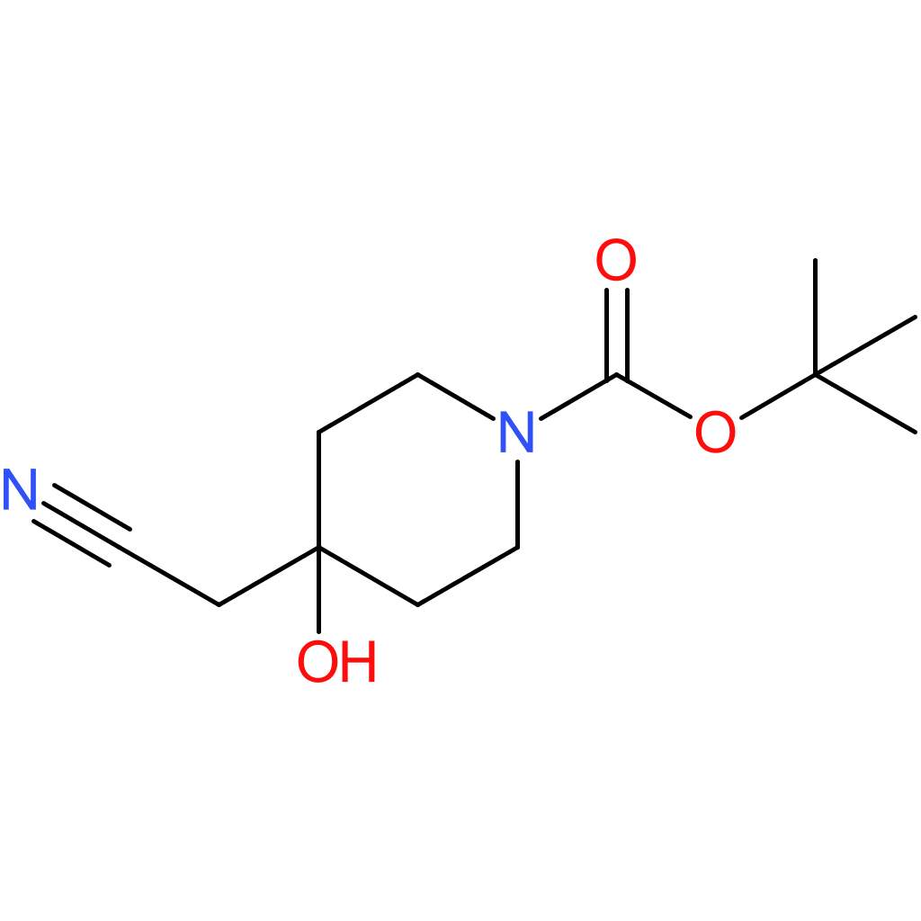 tert-Butyl 4-(cyanomethyl)-4-hydroxypiperidine-1-carboxylate