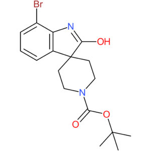 tert-Butyl 7-bromo-2-oxo-1,2-dihydrospiro[indole-3,4′-piperidine]-1′-carboxylate