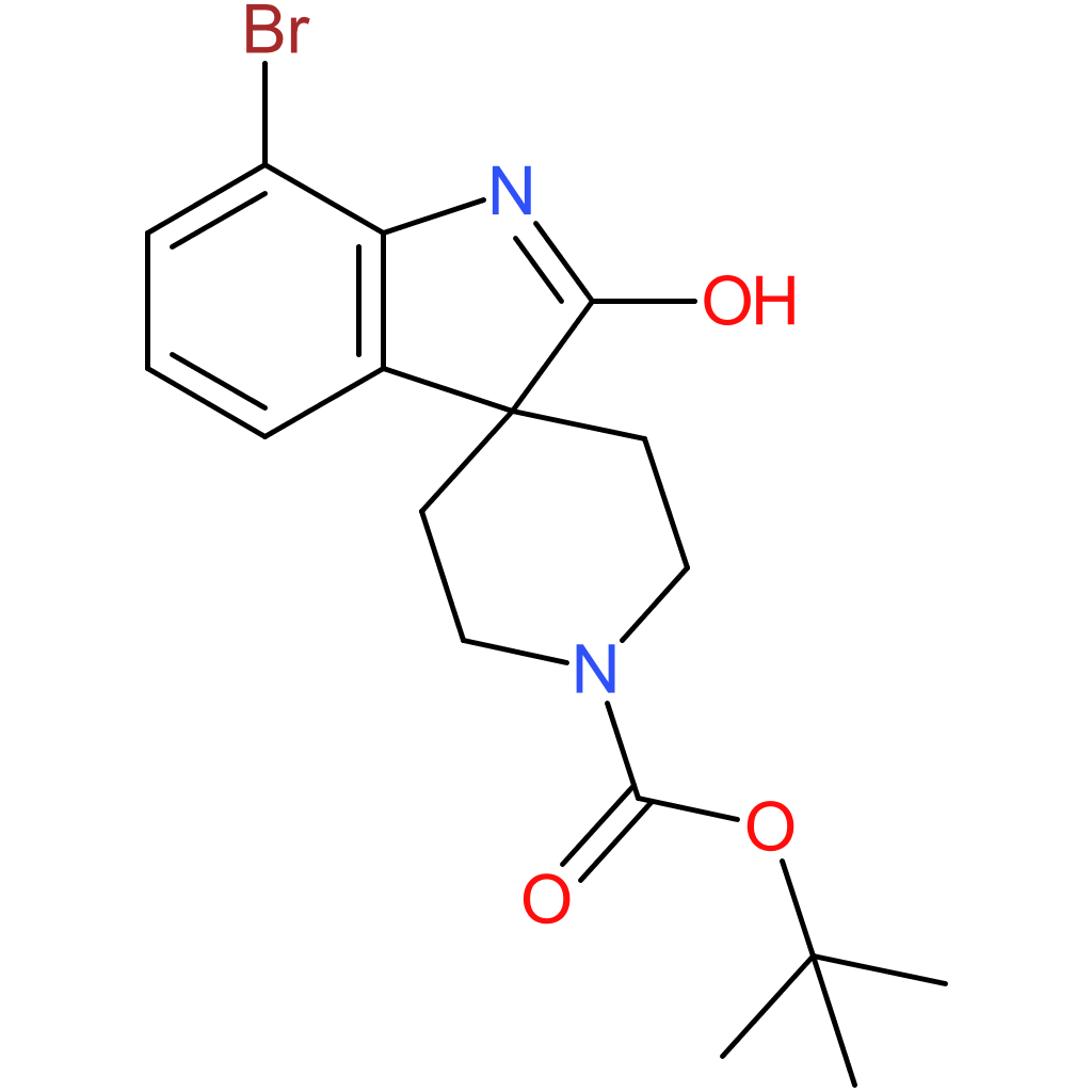 tert-Butyl 7-bromo-2-oxo-1,2-dihydrospiro[indole-3,4′-piperidine]-1′-carboxylate