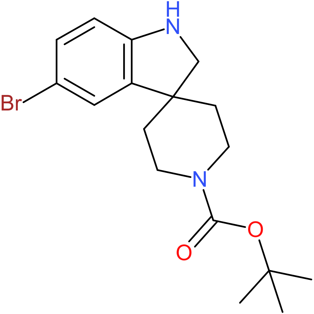 tert-Butyl 5-bromospiro[indoline-3,4-piperidine]-1-carboxylate