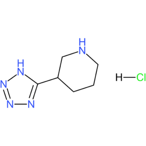 3-(1H-1,2,3,4-tetrazol-5-yl)piperidine hydrochloride