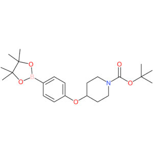 N-Boc-4-(4-(4,4,5,5-tetramethyl-1,3,2-dioxaborolan-2-yl)phenoxy)piperidine