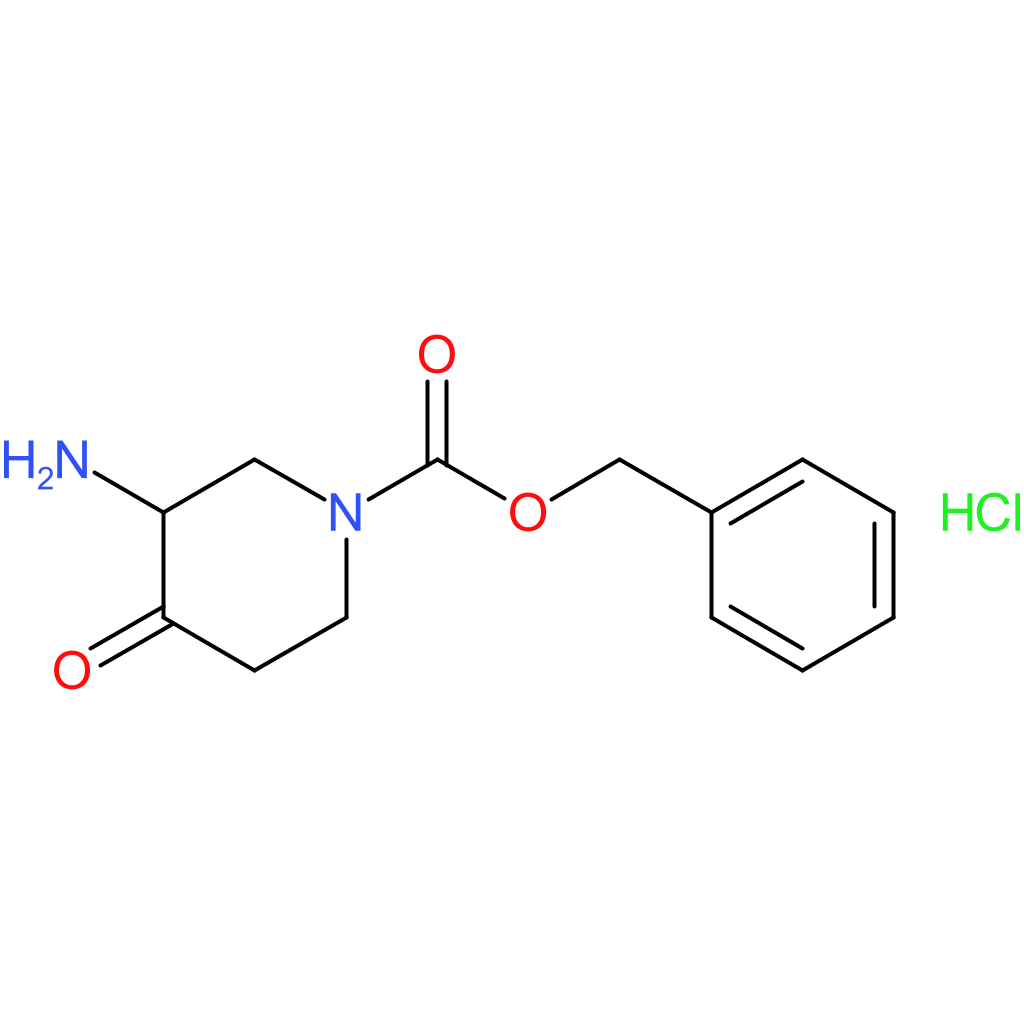 Benzyl 3-amino-4-oxopiperidine-1-carboxylate hydrochloride