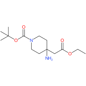 tert-Butyl 4-amino-4-(2-ethoxy-2-oxoethyl)piperidine-1-carboxylate