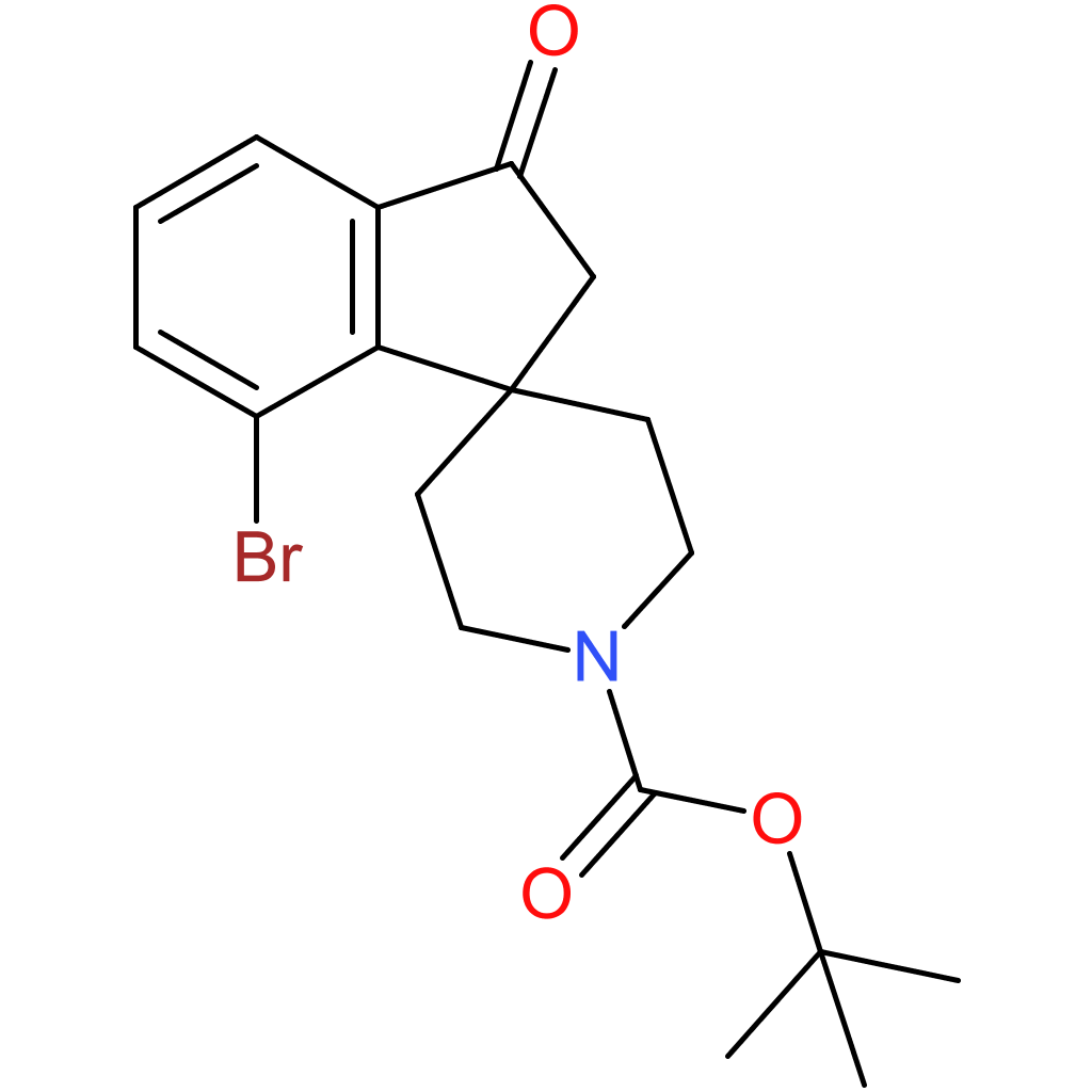 Tert-Butyl 7-Bromo-3-Oxo-2,3-Dihydrospiro[Indene-1,4′-Piperidine]-1′-Carboxylate