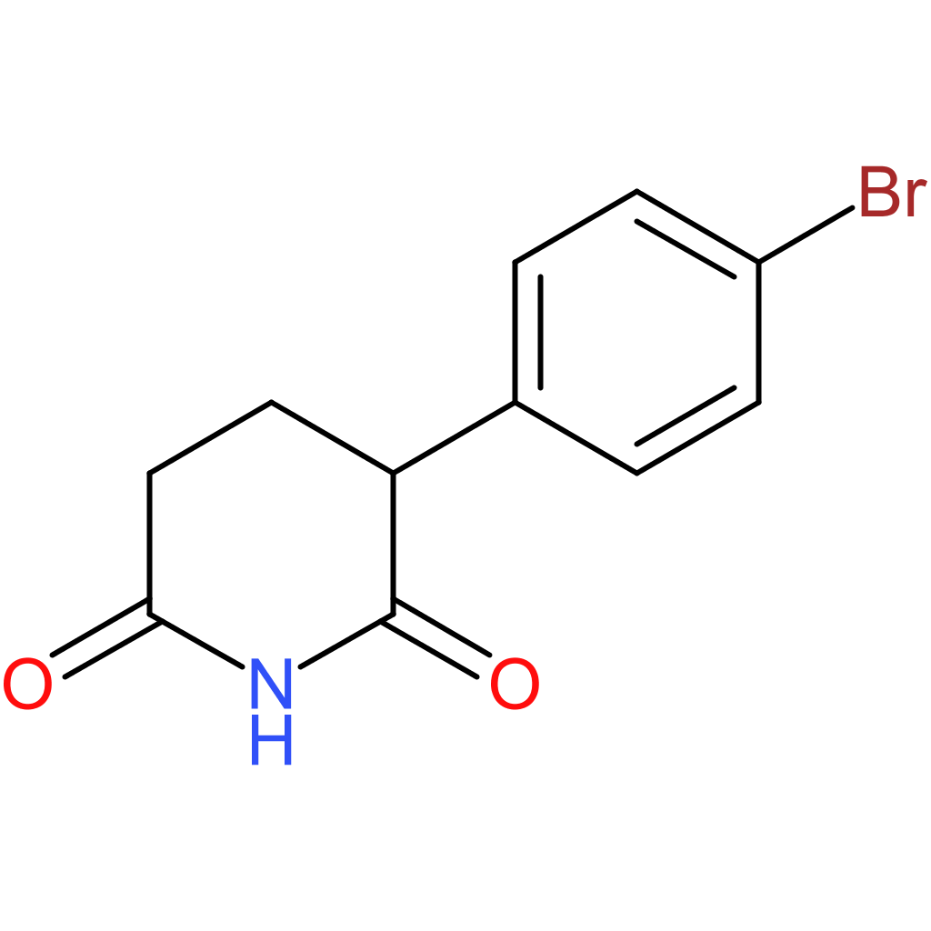 3-(4-Bromophenyl)piperidine-2,6-dione