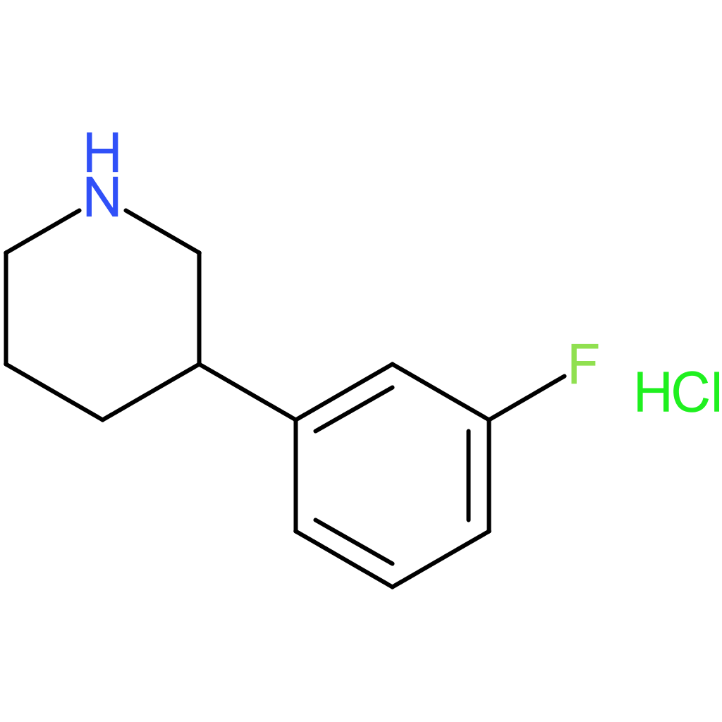 3-(3-Fluorophenyl)piperidine hydrochloride
