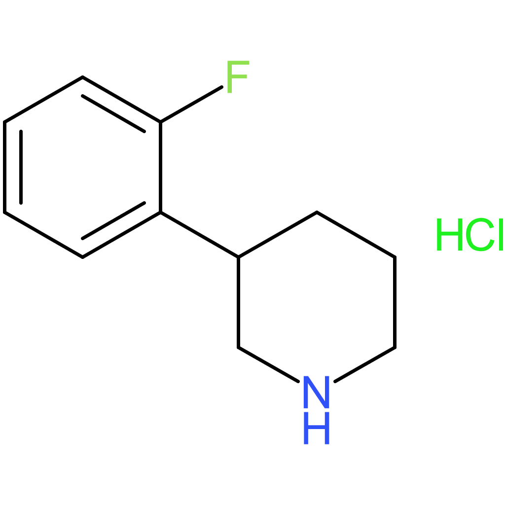 3-(2-Fluorophenyl)piperidine hydrochloride