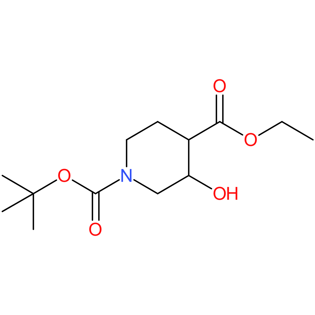 1-tert-butyl 4-Ethyl 3-hydroxypiperidine-1,4-dicarboxylate