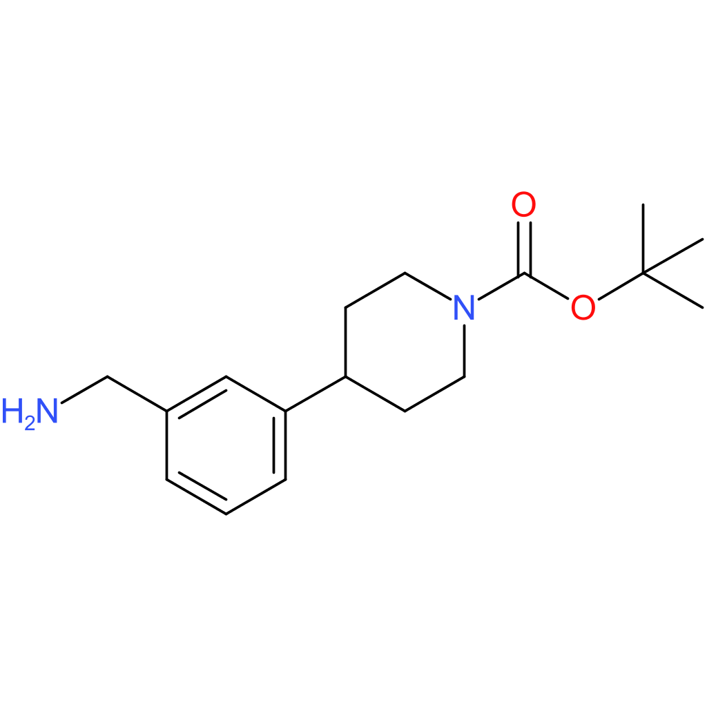 tert-Butyl 4-(3-(aminomethyl)phenyl)piperidine-1-carboxylate