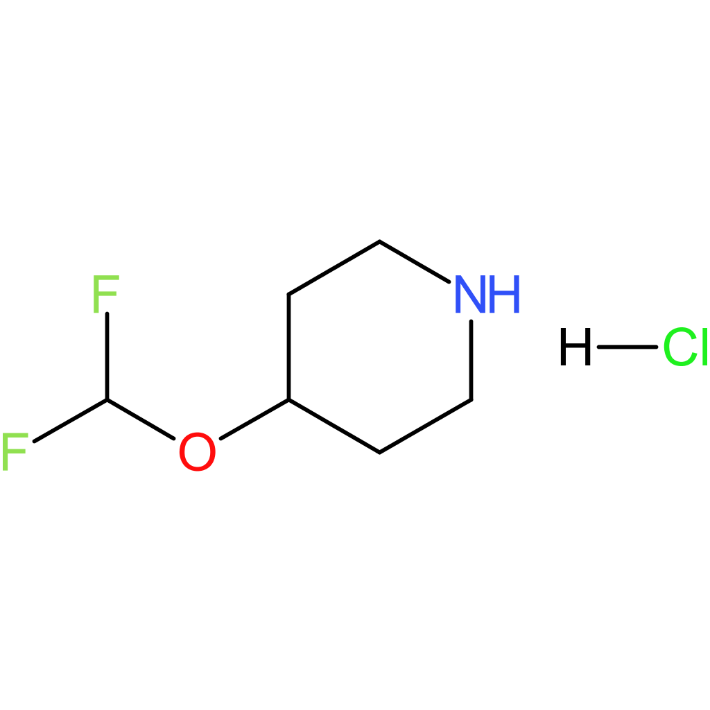 4-(Difluoromethoxy)piperidine hydrochloride