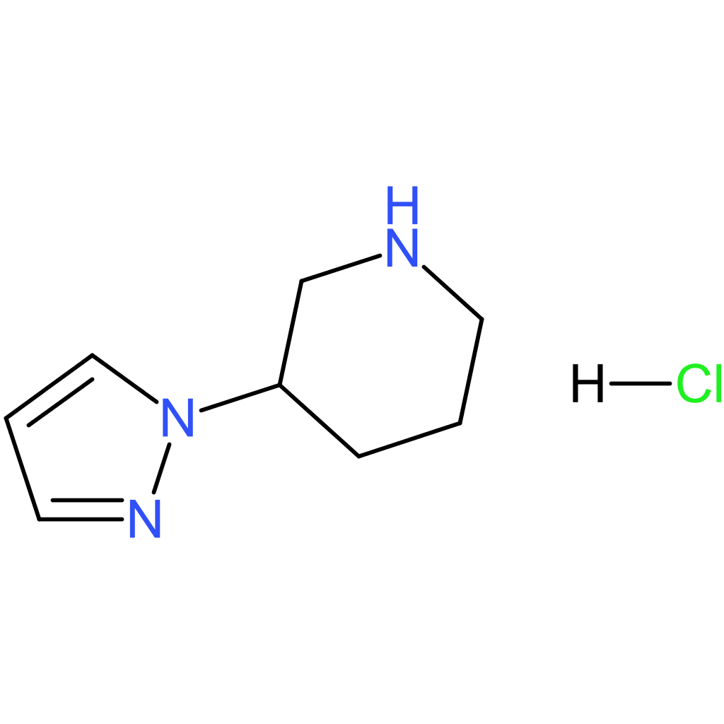 3-(1H-Pyrazol-1-yl)piperidine hydrochloride