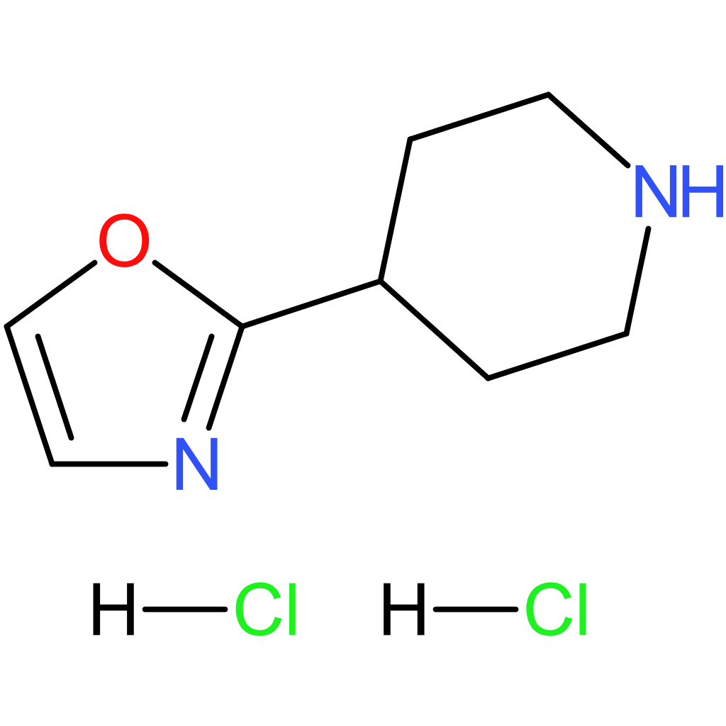 4-(1,3-oxazol-2-yl)piperidine dihydrochloride